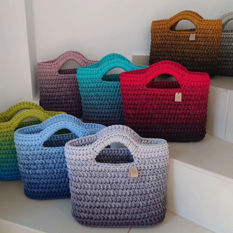 Ombre Tykk Heklesnor 25-27