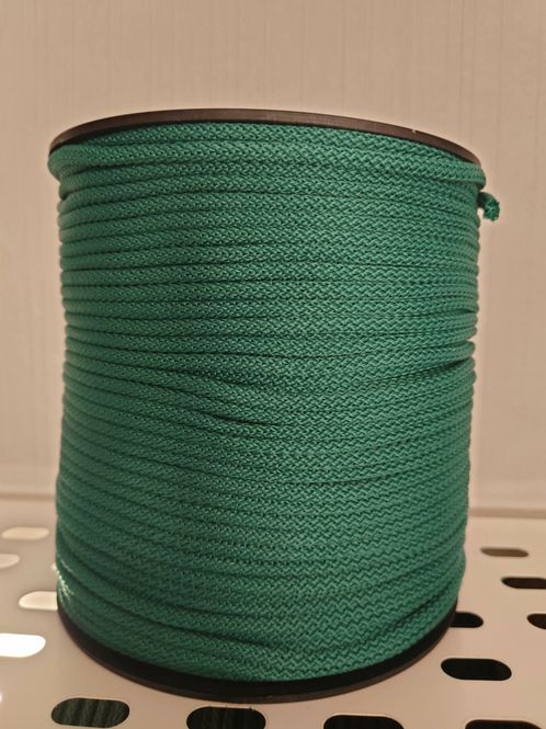 Hovedbilde 208 Mørk mint - Tykk heklesnor (blank)