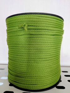 Hovedbilde 211 Skarp vårgrønn - Tykk heklesnor (blank)