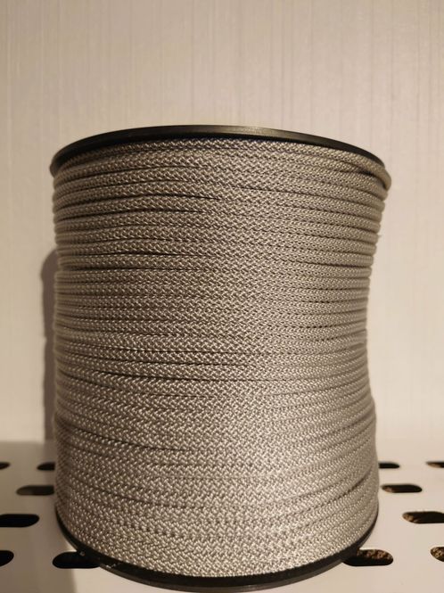 Hovedbilde 228 Sølvgrå - Tykk heklesnor (blank)